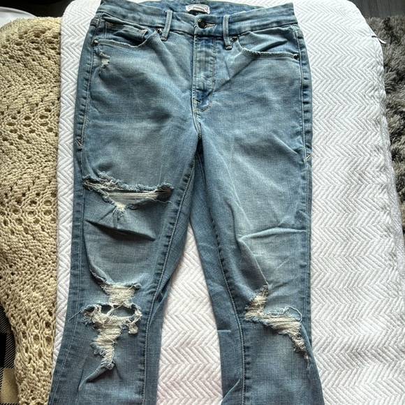 GOOD AMERICAN ripped skinny jean - Picture 4 of 4